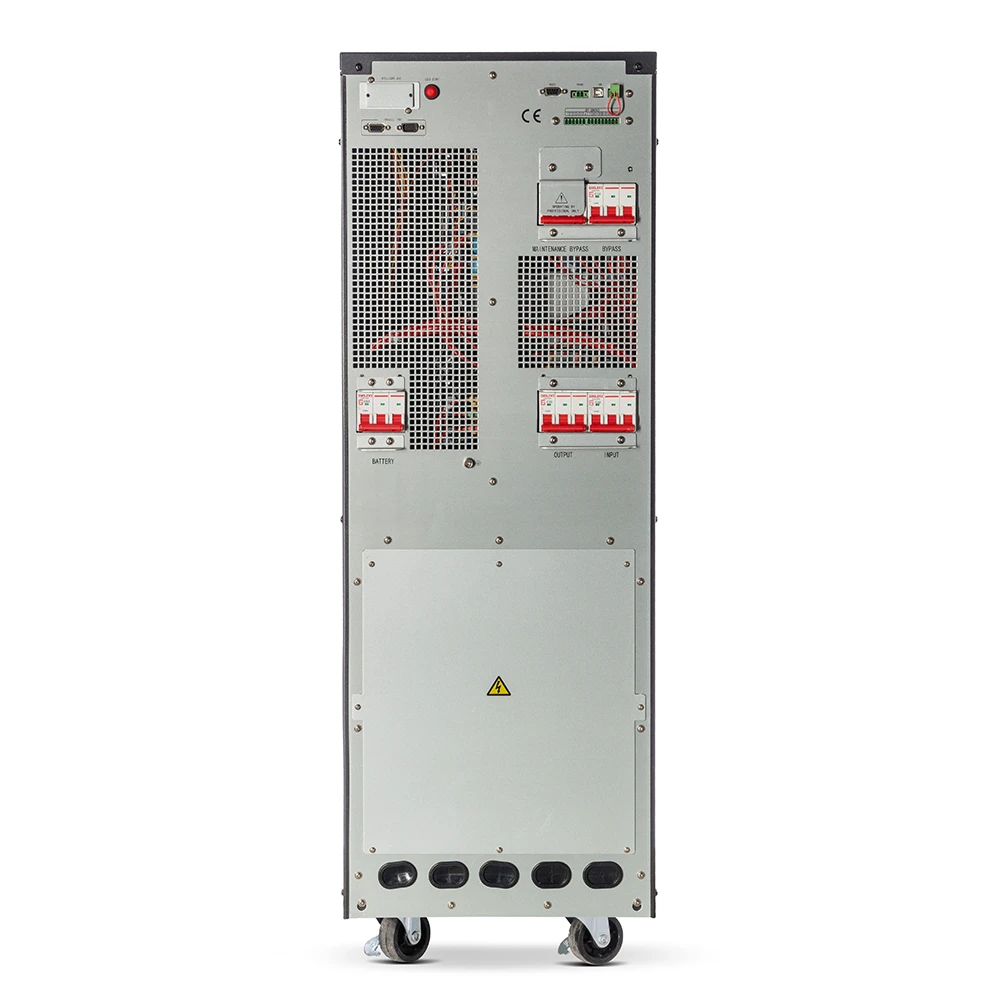 UPS TEOS 400 10kVA/10kW 3/3 10A (80 x Battery space) - 3310XLT80 πίσω όψη