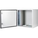 12U 19" Safebox B W600mm x D450mm Indoor IP55 Cabinet & Enclosure - LG ανοιχτή πόρτα