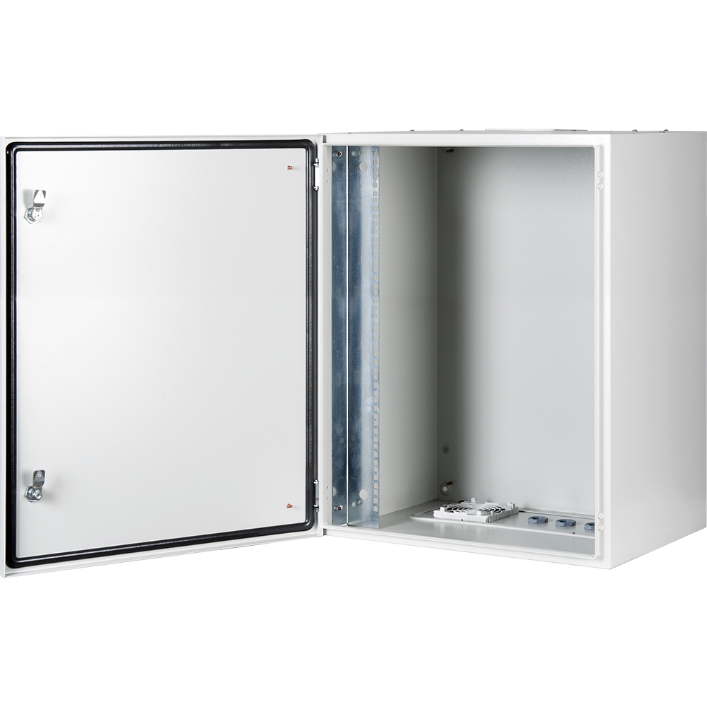 16U 19" Safebox B W600mm x D450mm Indoor IP55 Cabinet & Enclosure - LG ανοιχτή πόρτα