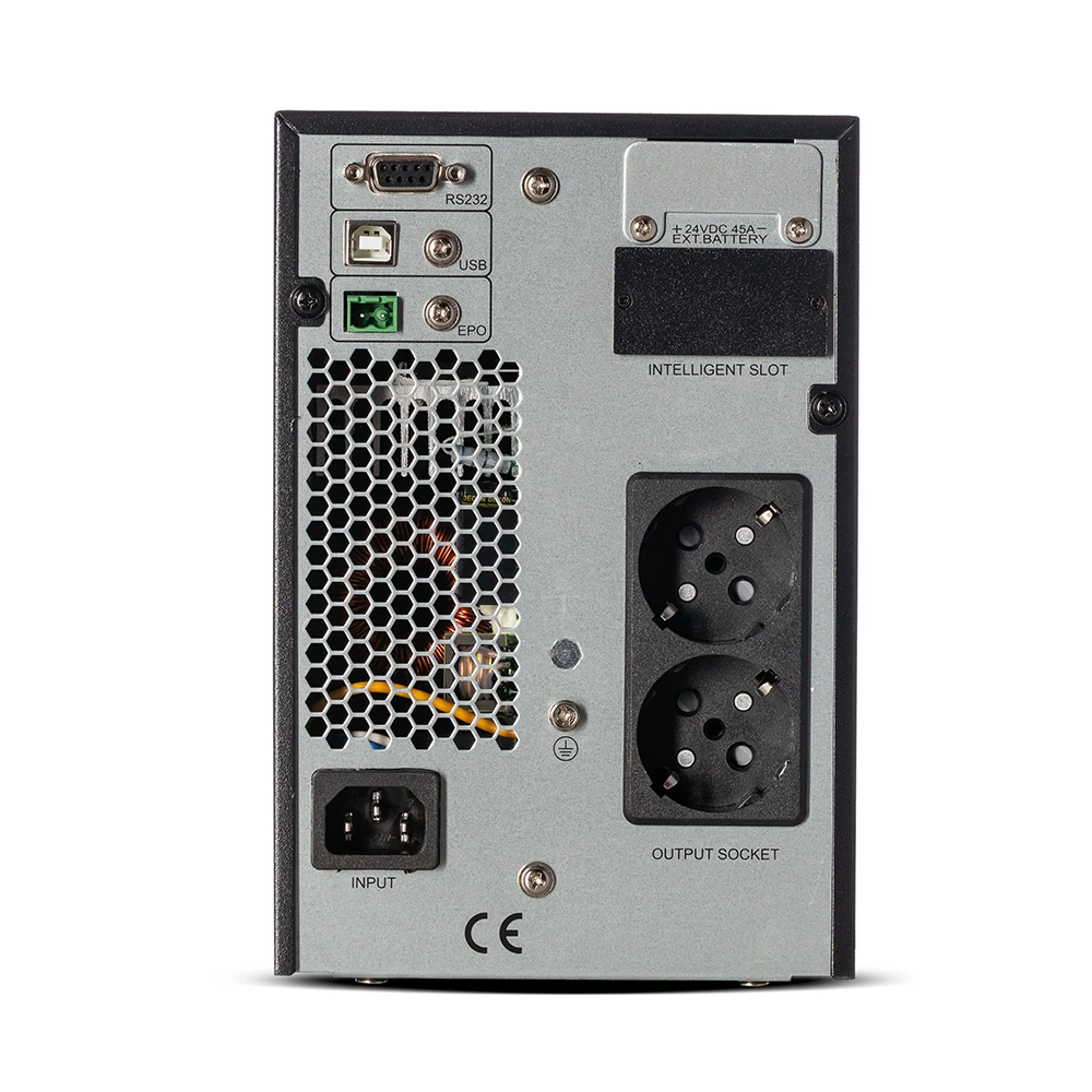 UPS NEOLINE TOWER 1kVA/900W with 2 x 12V 9Ah - 1101STB2X9 πίσω όψη