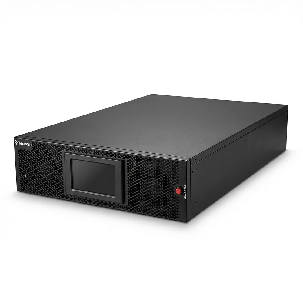 UPS TEOS 400 10kVA/10kW 3/3 10A FLEX - 3310XLRT πλαϊνή όψη