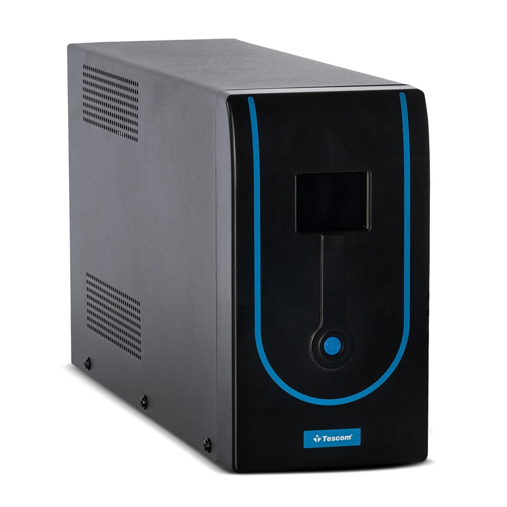 UPS LEO LCD 2000AP - USB πλαϊνή όψη