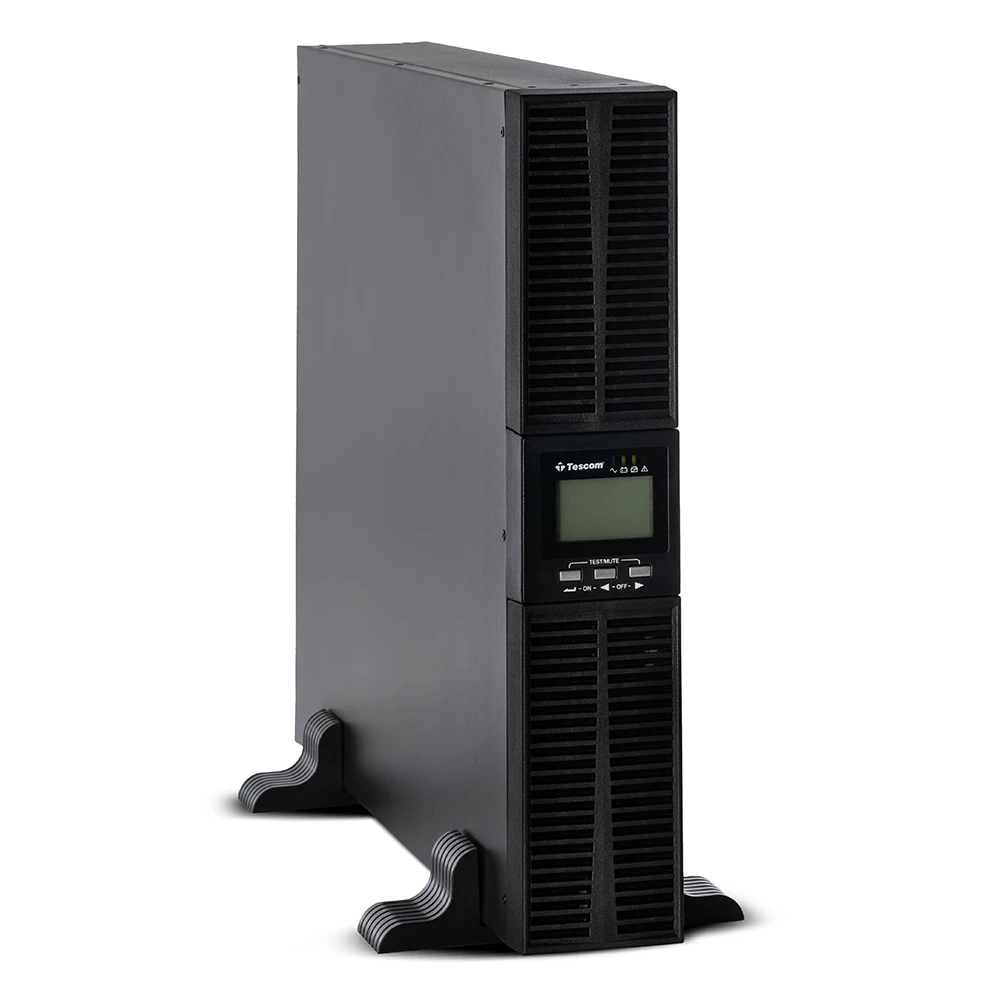 UPS PRIME RACK/TOWER 6kVA/6000W LCD 240Vdc 12A - 1106XLRT240V-12A  πλαϊνή όψη κάθετη