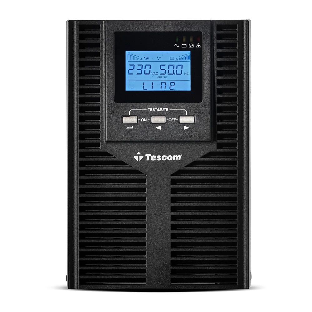 UPS PRIME TOWER 1kVA/1000W LCD with 2 x 12V 9Ah 12A - 1101XLTB2X9