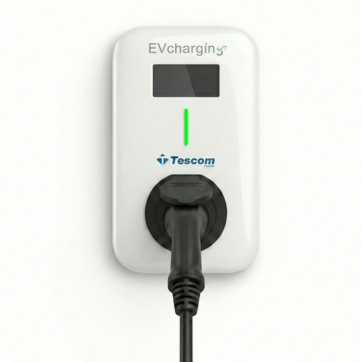[EVC.0003] EV CHARGER WALL 3PH 22WK AC CABLE OCPP